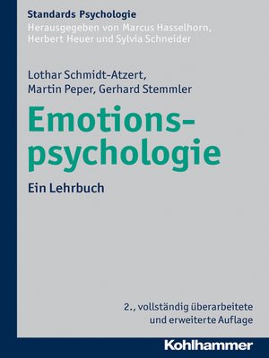cover image of Emotionspsychologie
